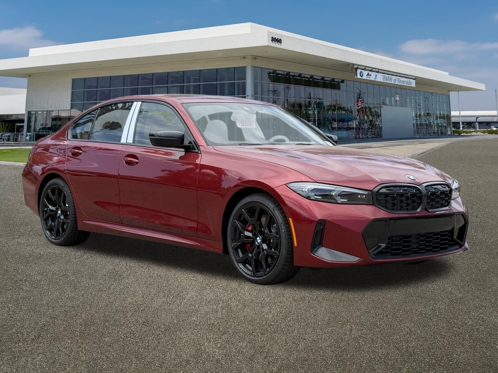 New 2026 Vegas Red Metallic BMW 330i image 2