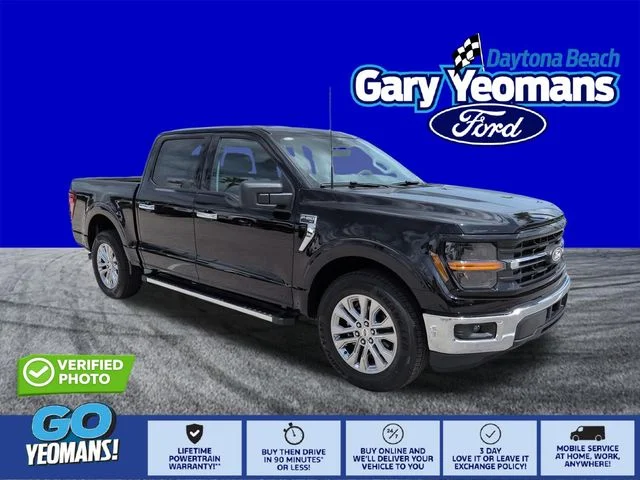 New 2026 Agate Black Metallic Ford XLT image 1