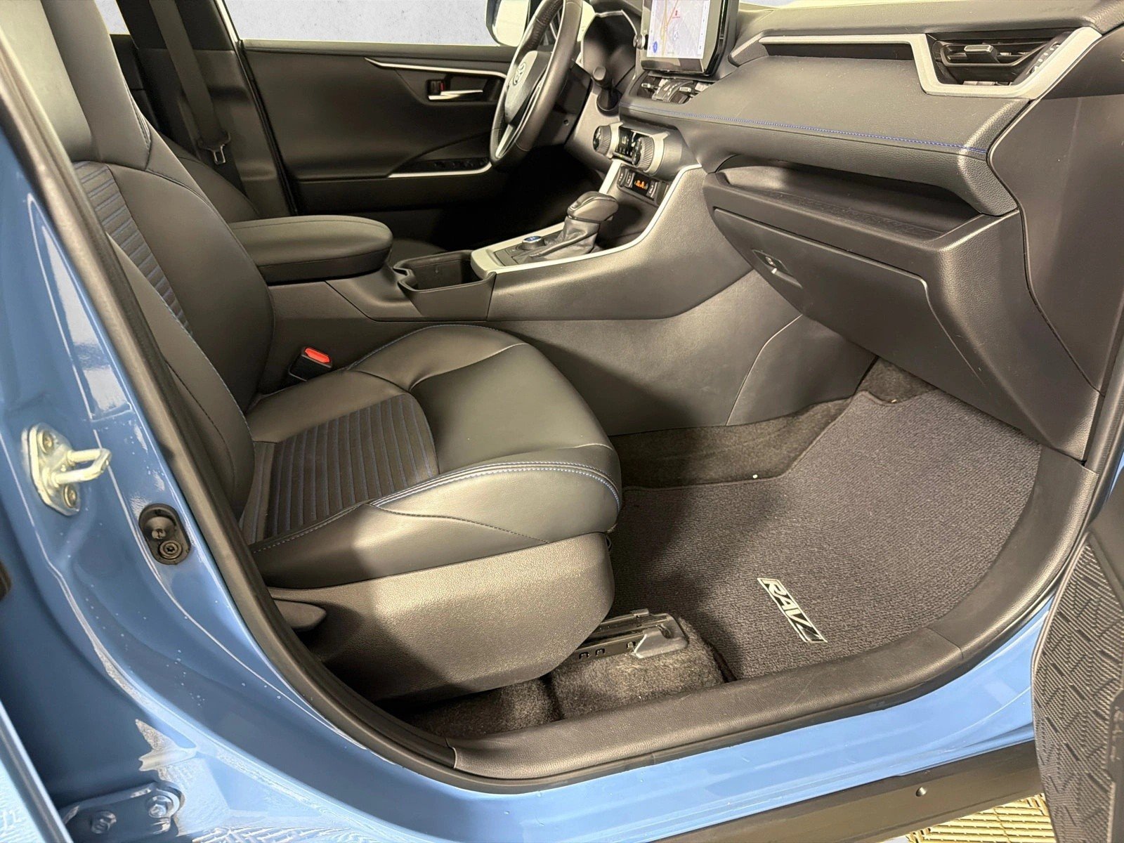 Used 2024 Cavalry Blue/Midnight Black Metallic Toyota Hybrid XSE image 15