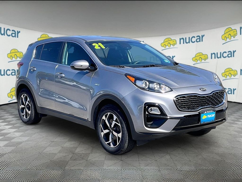 Used 2021 Steel Gray Kia LX image 1