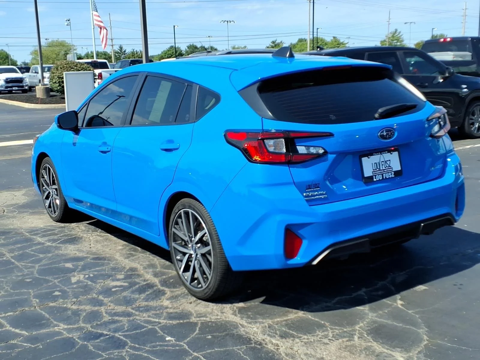 Used 2025 Oasis Blue Pearl Subaru Sport image 5