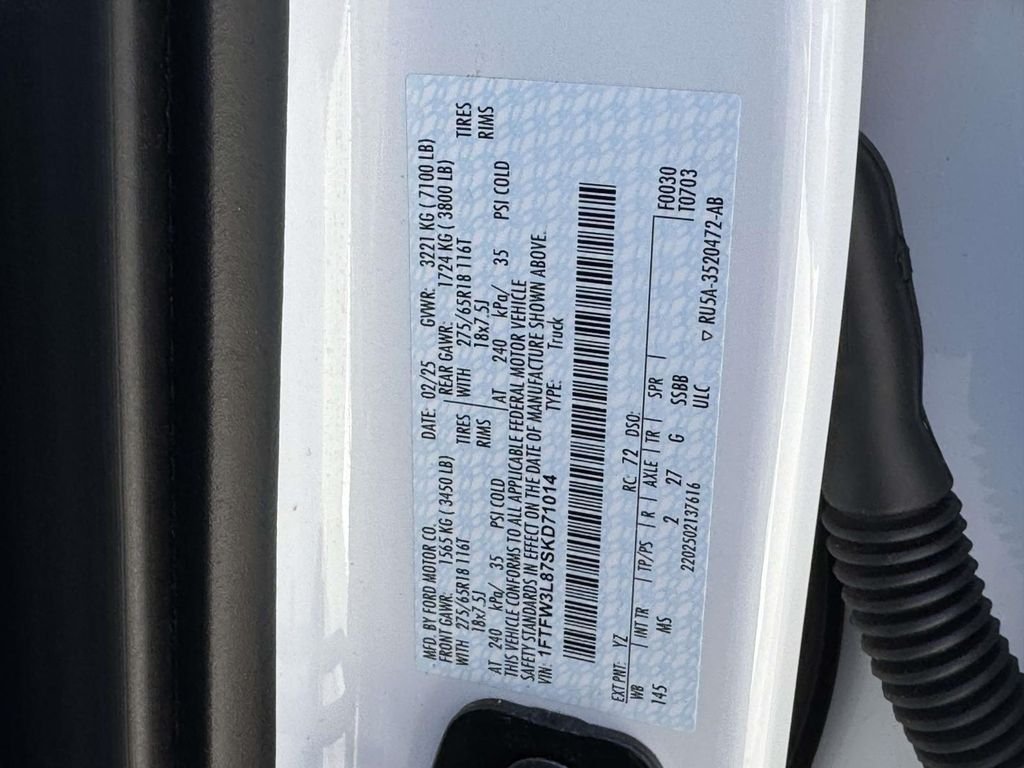 Used 2025 White Ford XLT image 27