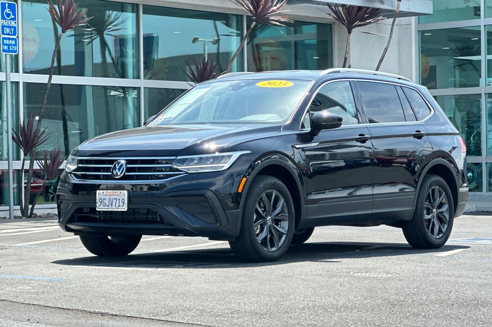 Certified Used 2023 Black Volkswagen 2.0T SE image 9