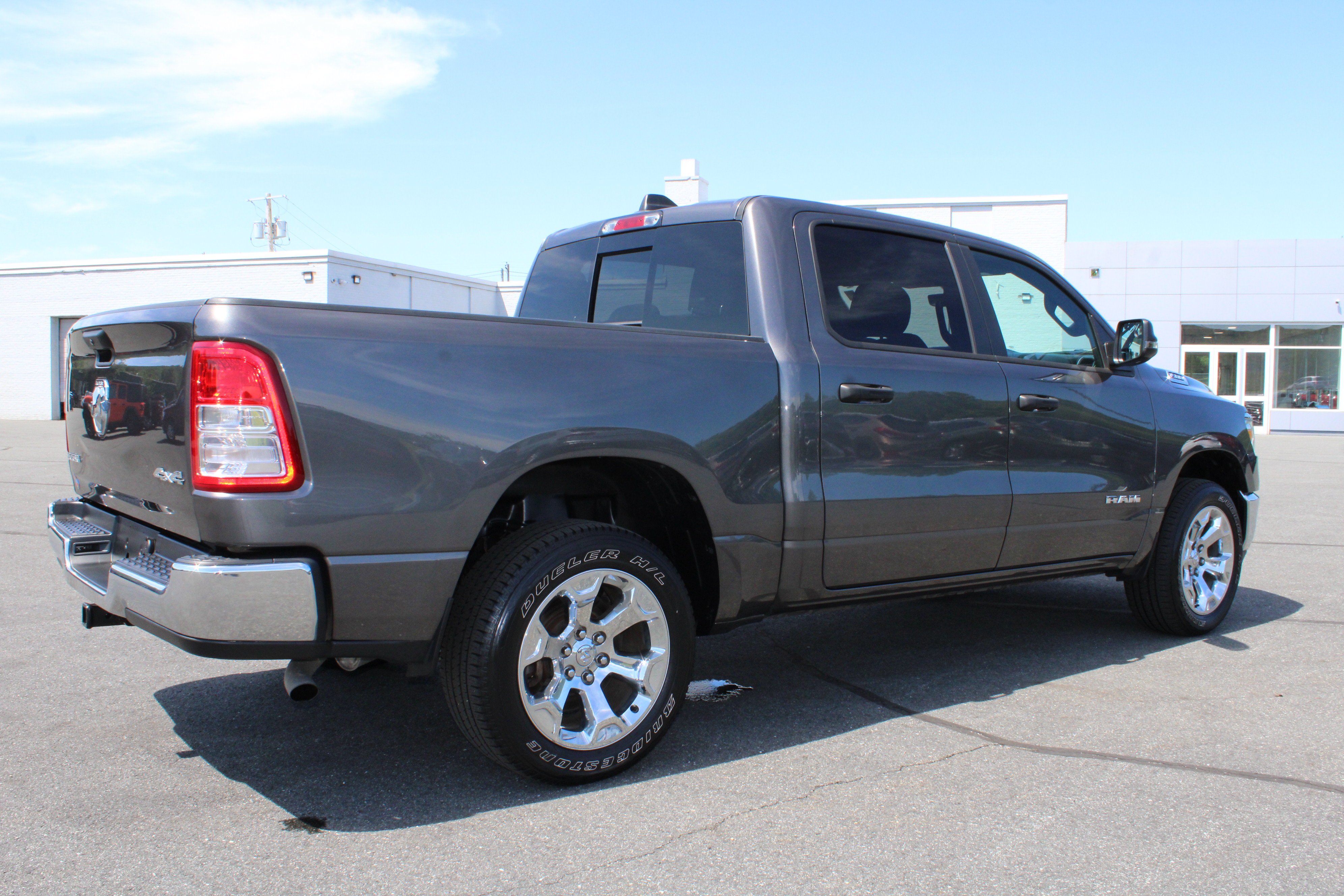 Used 2023 Granite Crystal Metallic Clearcoat Ram Big Horn image 7