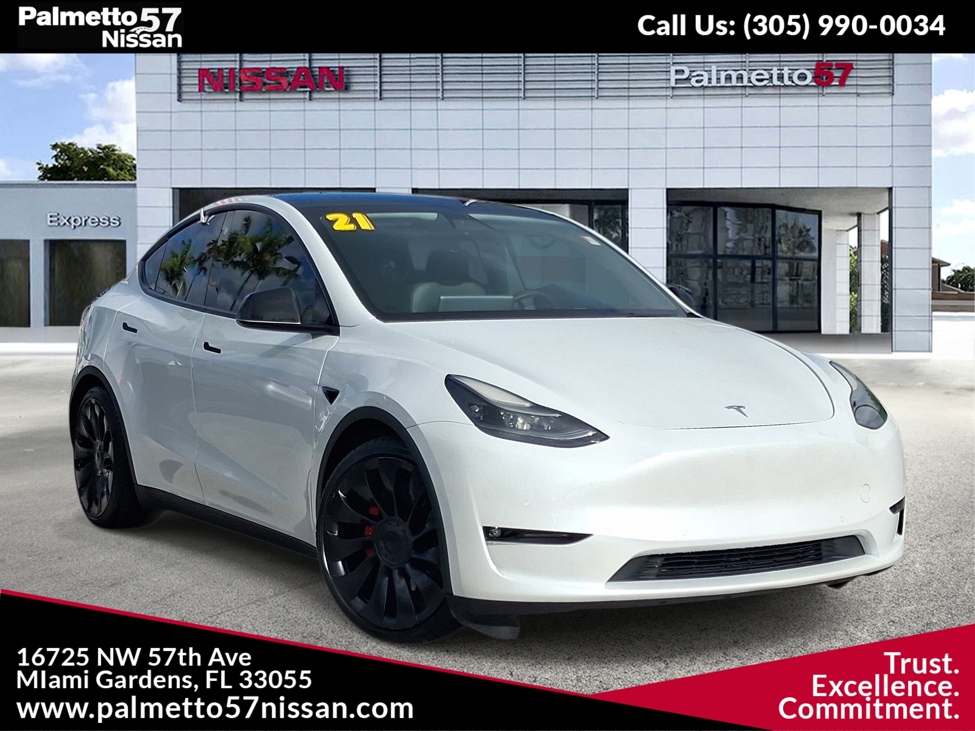 2021 Tesla Model Y Performance Dual Motor All-Wheel Drive's photo