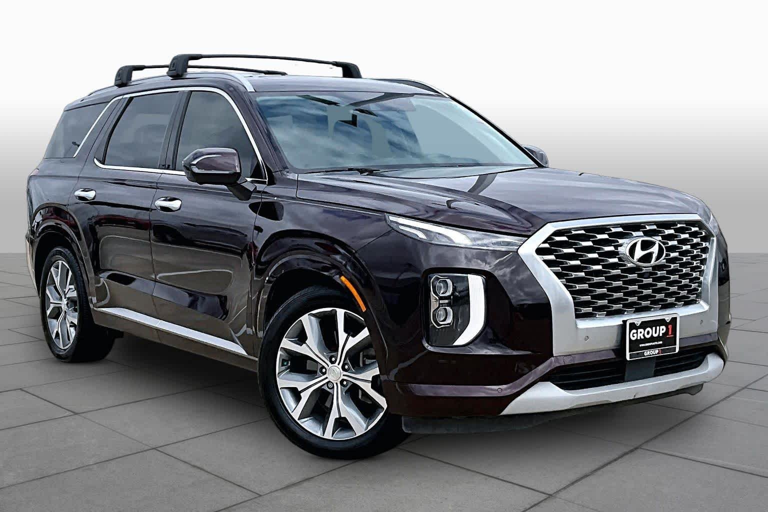 Used 2021 Sierra Burgundy Hyundai Limited image 5