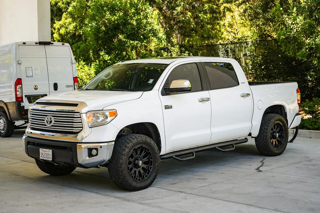 Used 2015 White Toyota Limited image 3