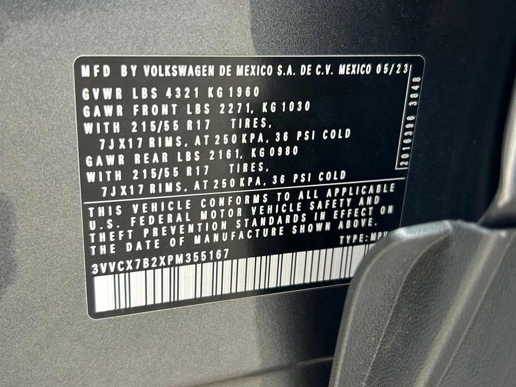 Certified Used 2023 Gray Volkswagen 1.5T S image 48