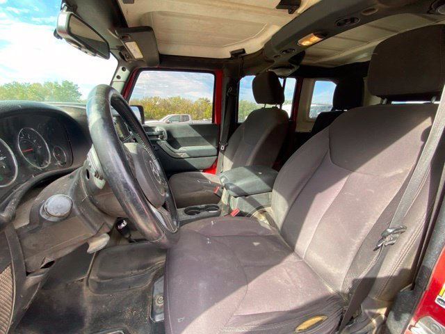 Used 2014 Flame Red Clearcoat Jeep Sport image 5