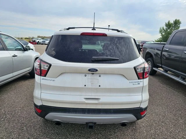 Used 2018 White Platinum Clearcoat Metallic Ford Titanium image 34