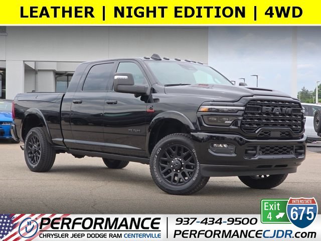 Used 2026 Diamond Black Crystal Pearlcoat Ram Limited image 1