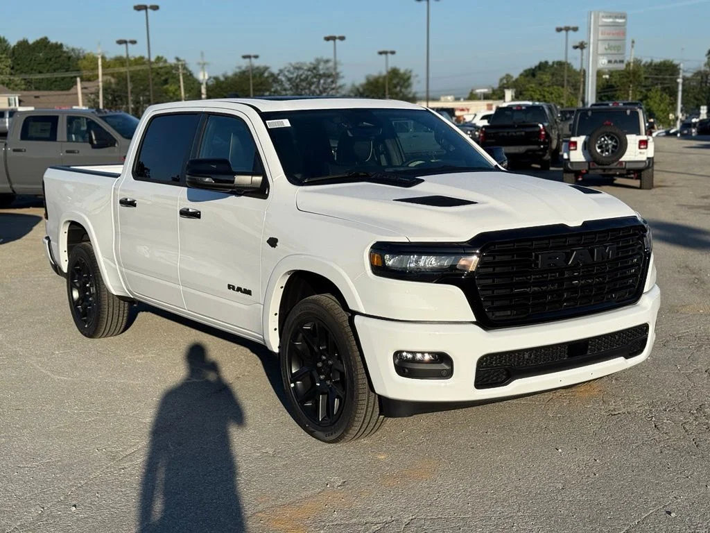 New 2027 Bright White Clear-Coat Exterior Paint RAM Laramie image 4