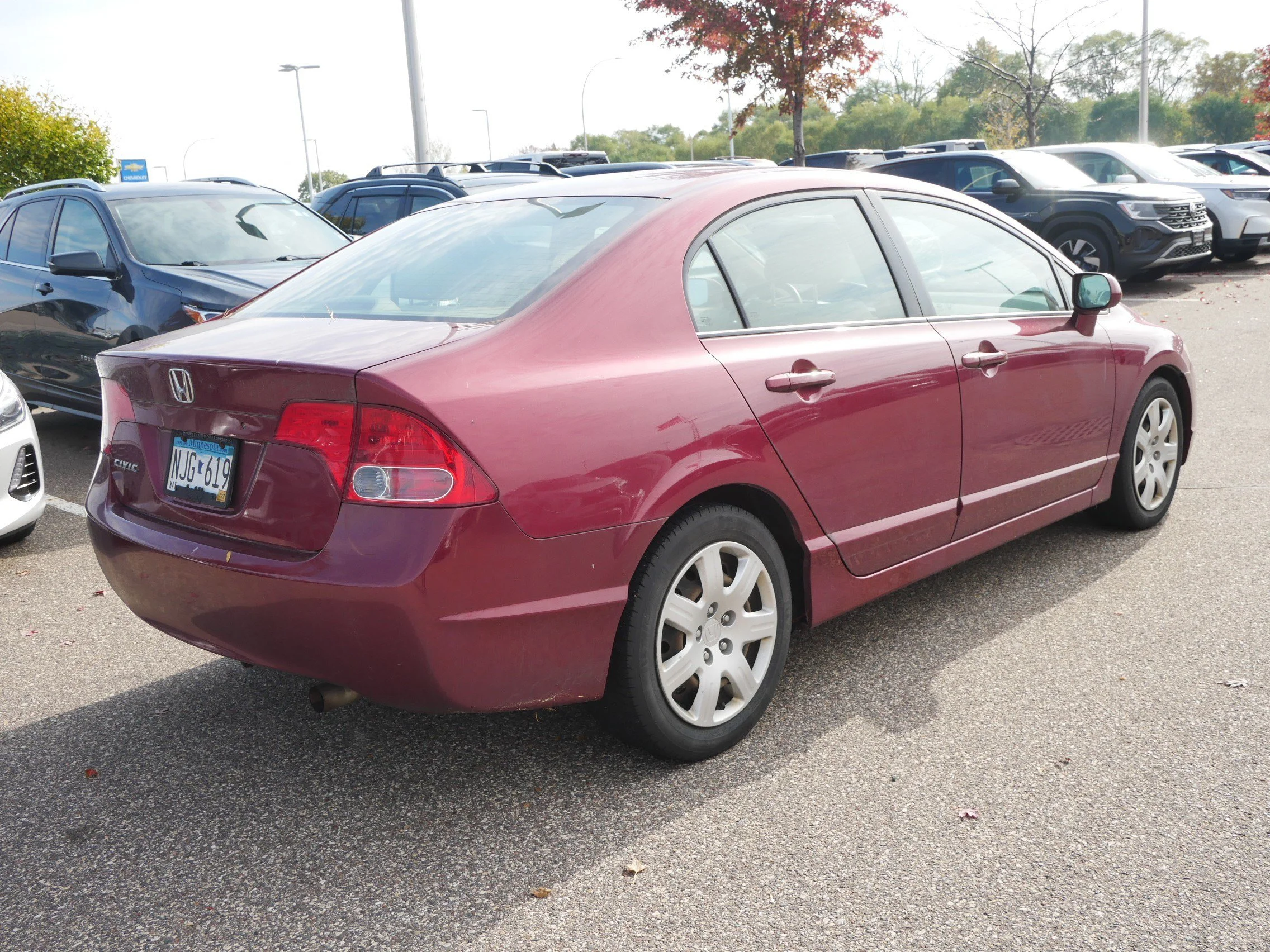 Used 2007 Red Honda LX image 7