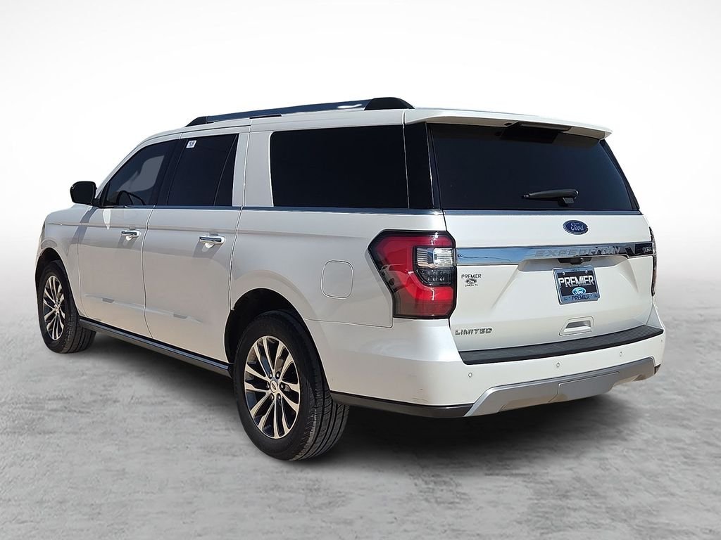 Used 2018 White Platinum Tri-Coat Metallic Ford Limited image 7