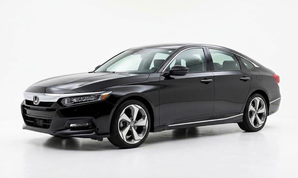 Used 2018 Crystal Black Pearl Honda Touring 1.5T image 1