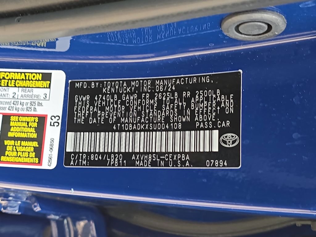 Certified Used 2025 Blue Toyota XSE image 39
