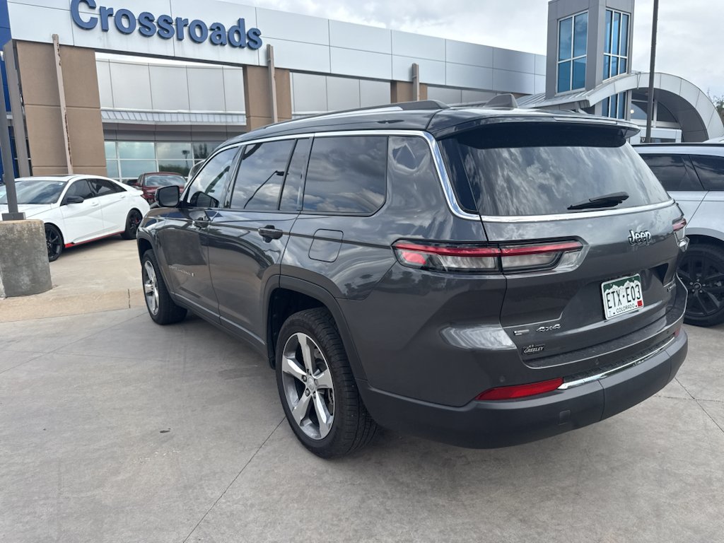 Used 2021 Baltic Gray Metallic Clearcoat Jeep Limited image 3