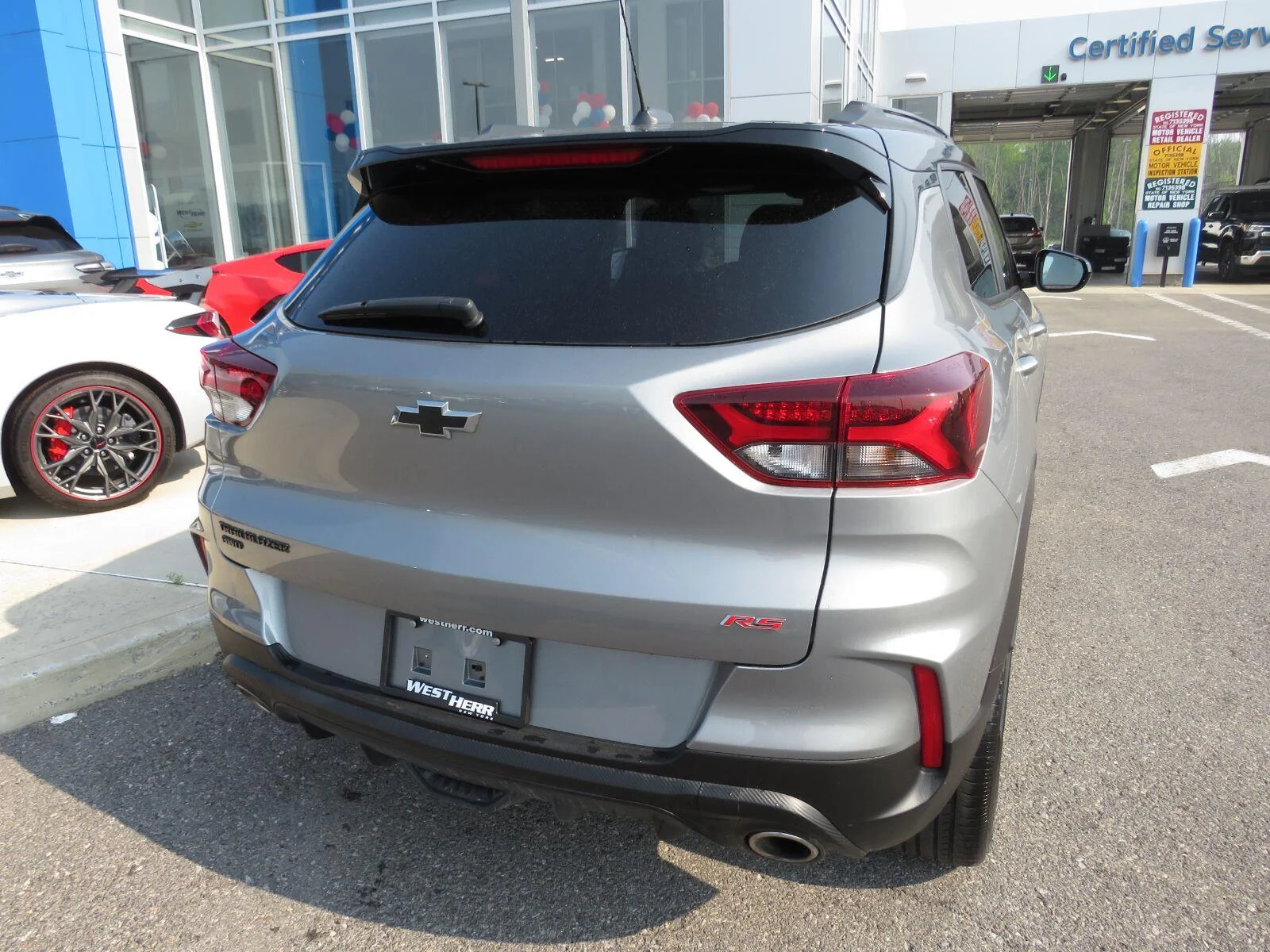 Used 2023 Sterling Gray Metallic Chevrolet RS image 10