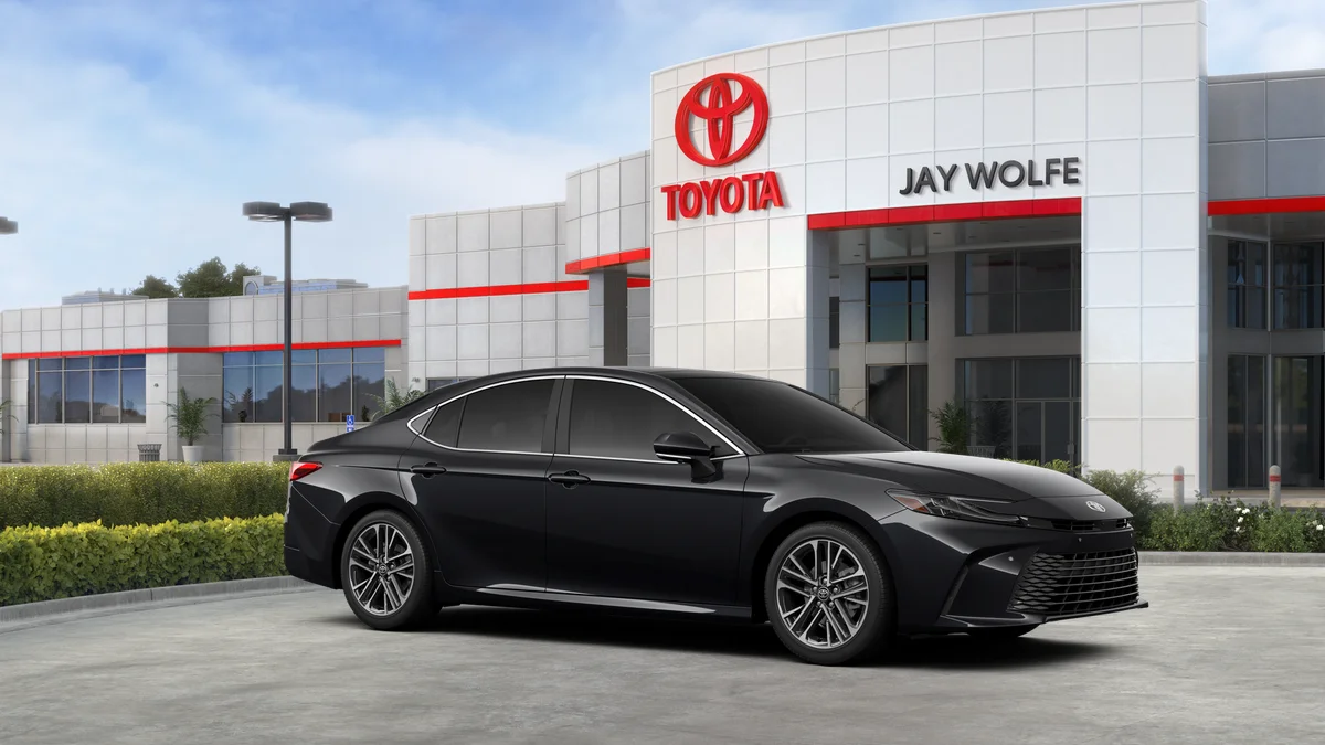New 2026 Midnight Black Metallic Toyota XLE image 14