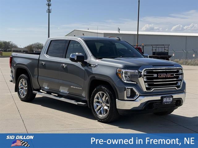 Used 2021 Satin Steel Metallic GMC SLT image 2