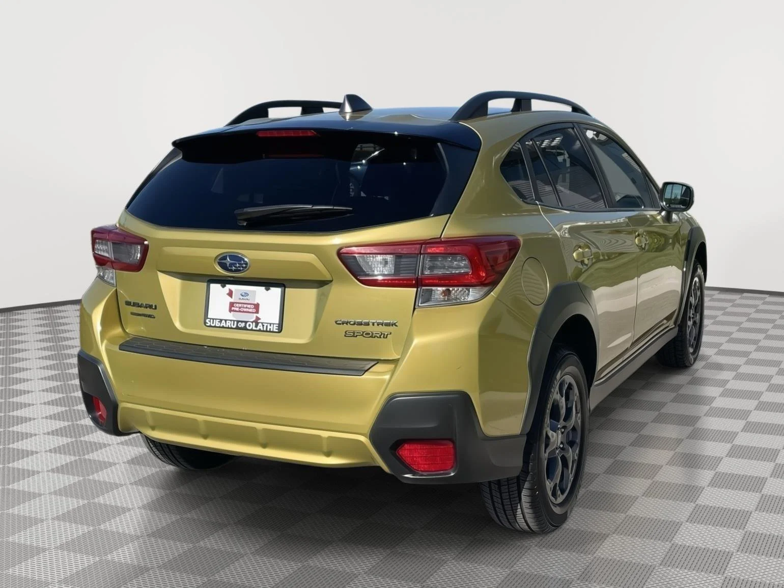 Used 2021 Plasma Yellow Pearl Subaru Sport image 23