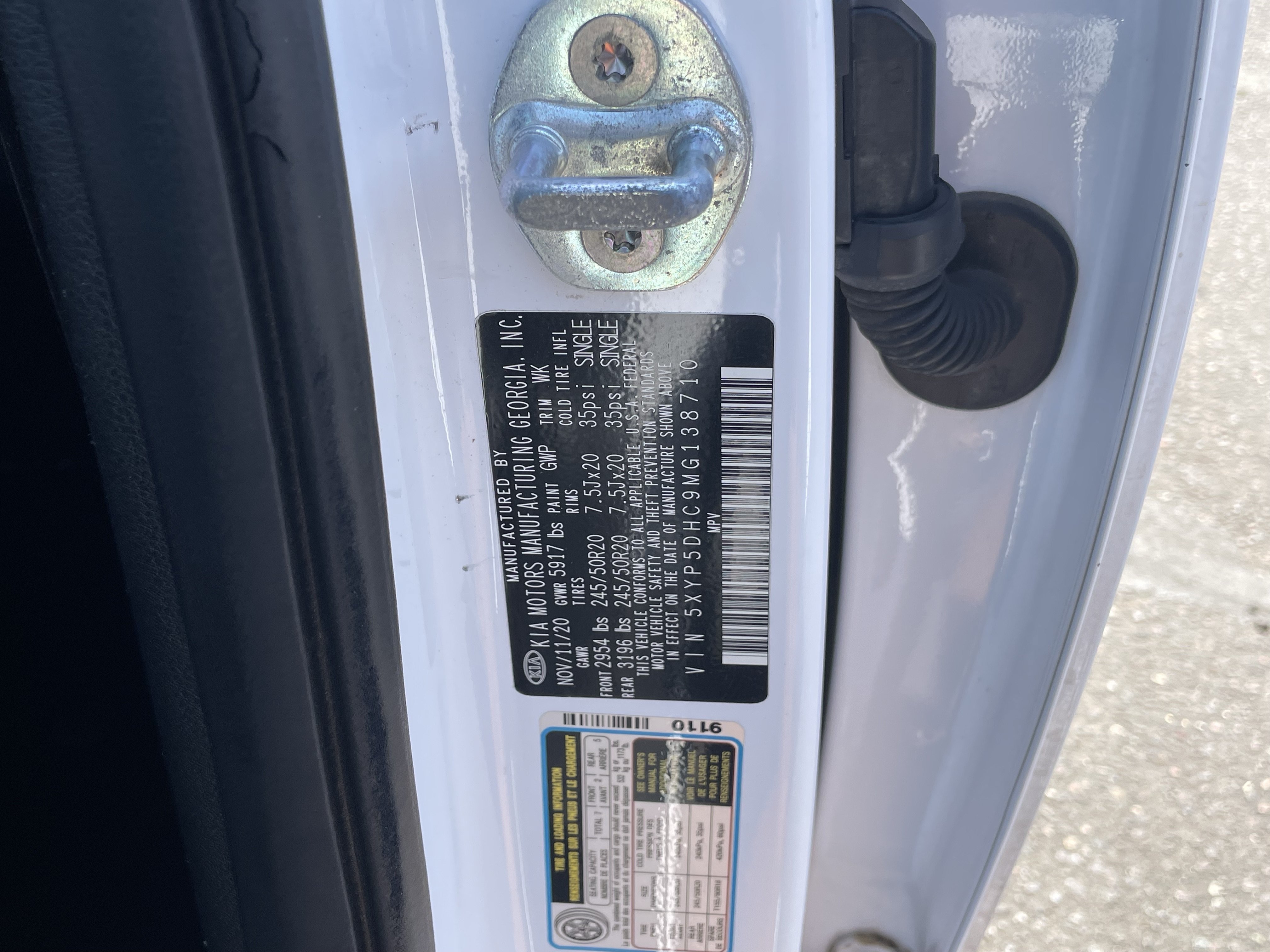 Used 2021 Glacial White Pearl Kia SX image 30