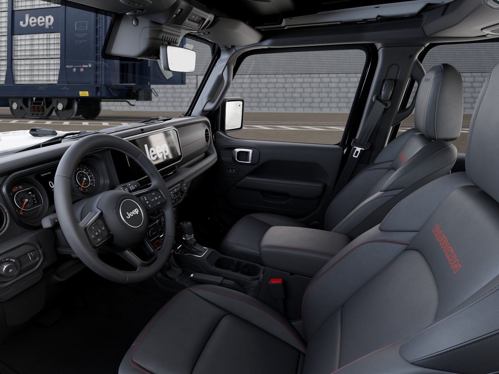 New 2026 Black Clearcoat Jeep Rubicon X image 22