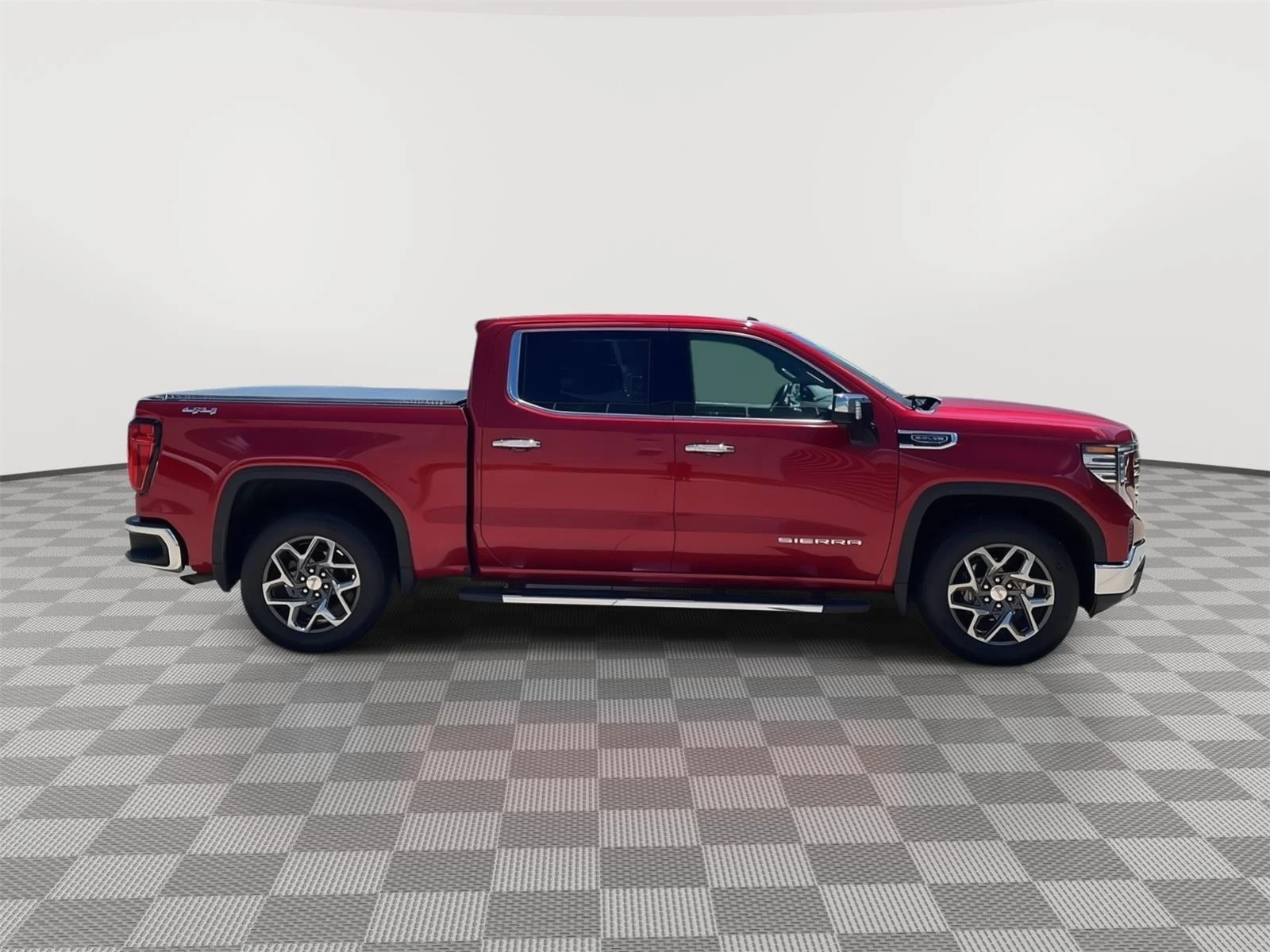 Used 2022 Cayenne Red Tintcoat GMC SLT image 2