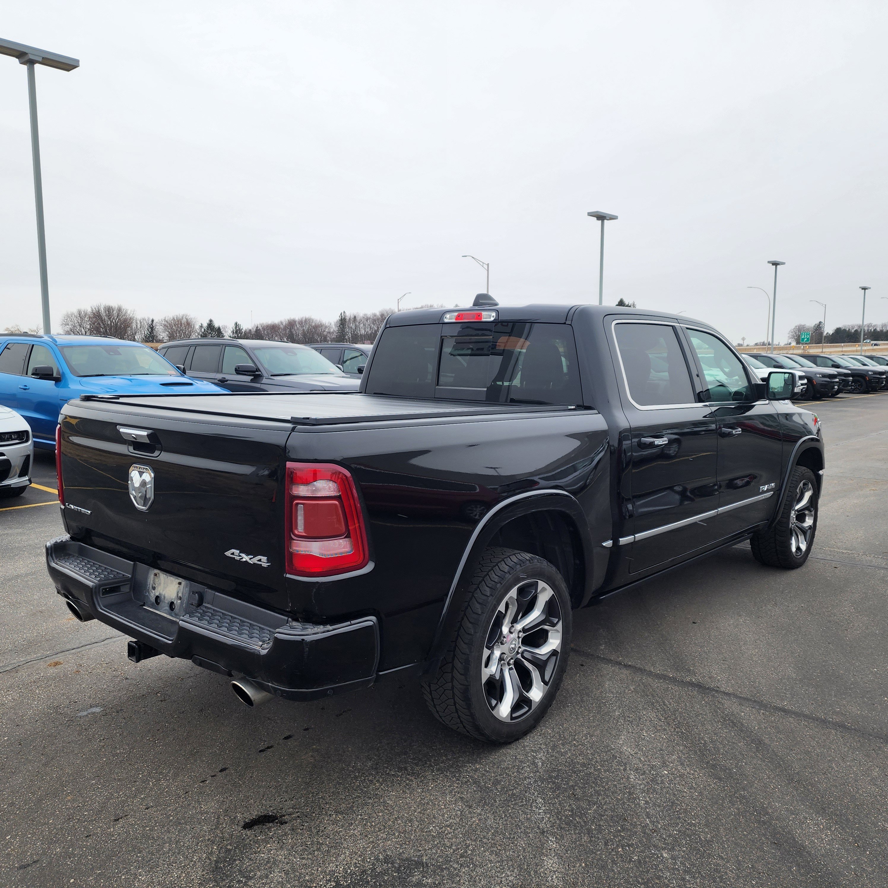 Used 2019 RAM Ram 1500 Pickup Limited with VIN 1C6SRFHT3KN923179 for sale in Saint Charles, Minnesota