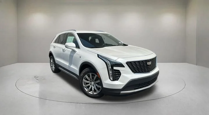 Used 2022 White Cadillac Premium Luxury image 1