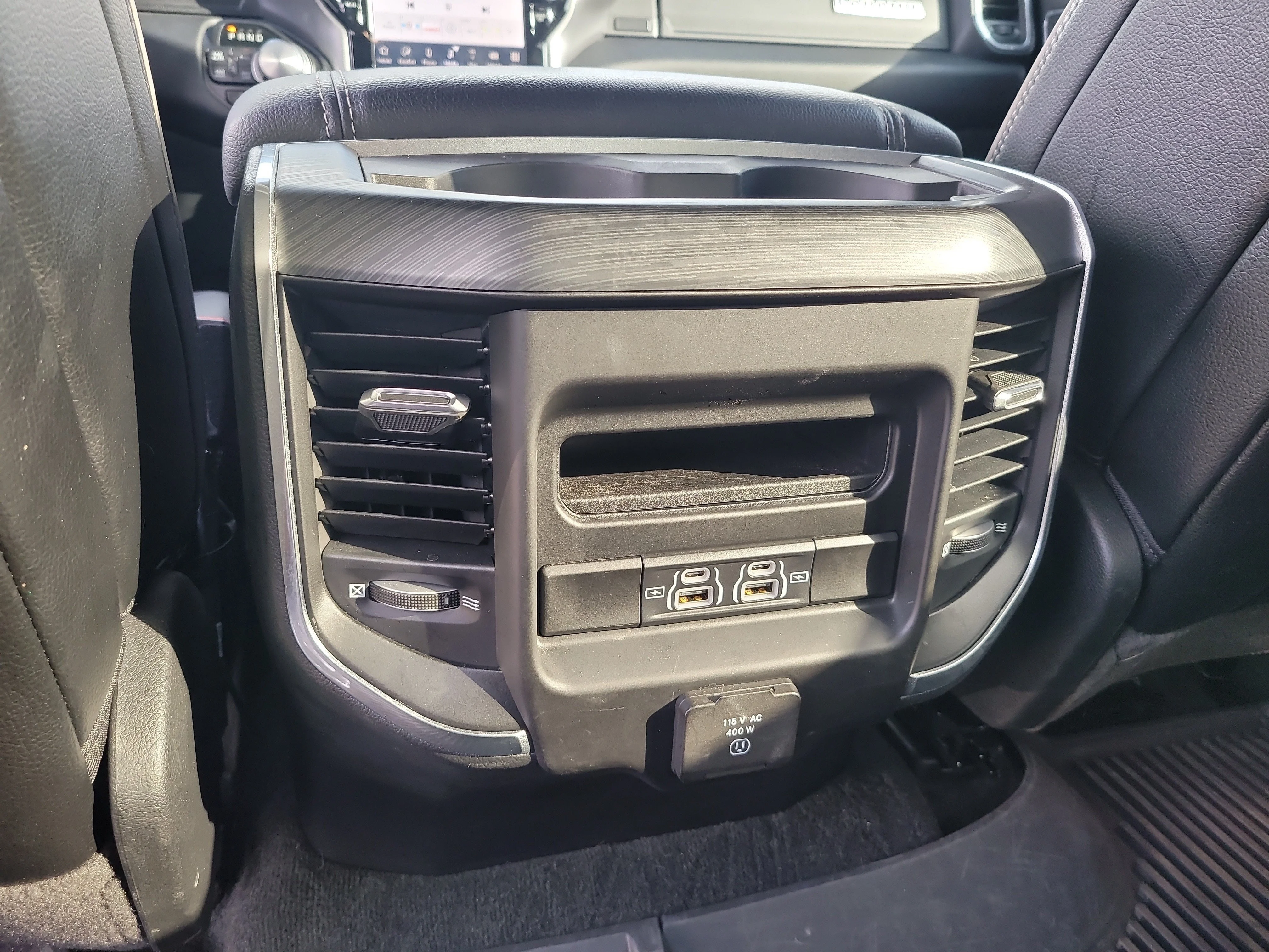 Used 2023 Diamond Black Crystal Pearlcoat Ram Laramie image 14