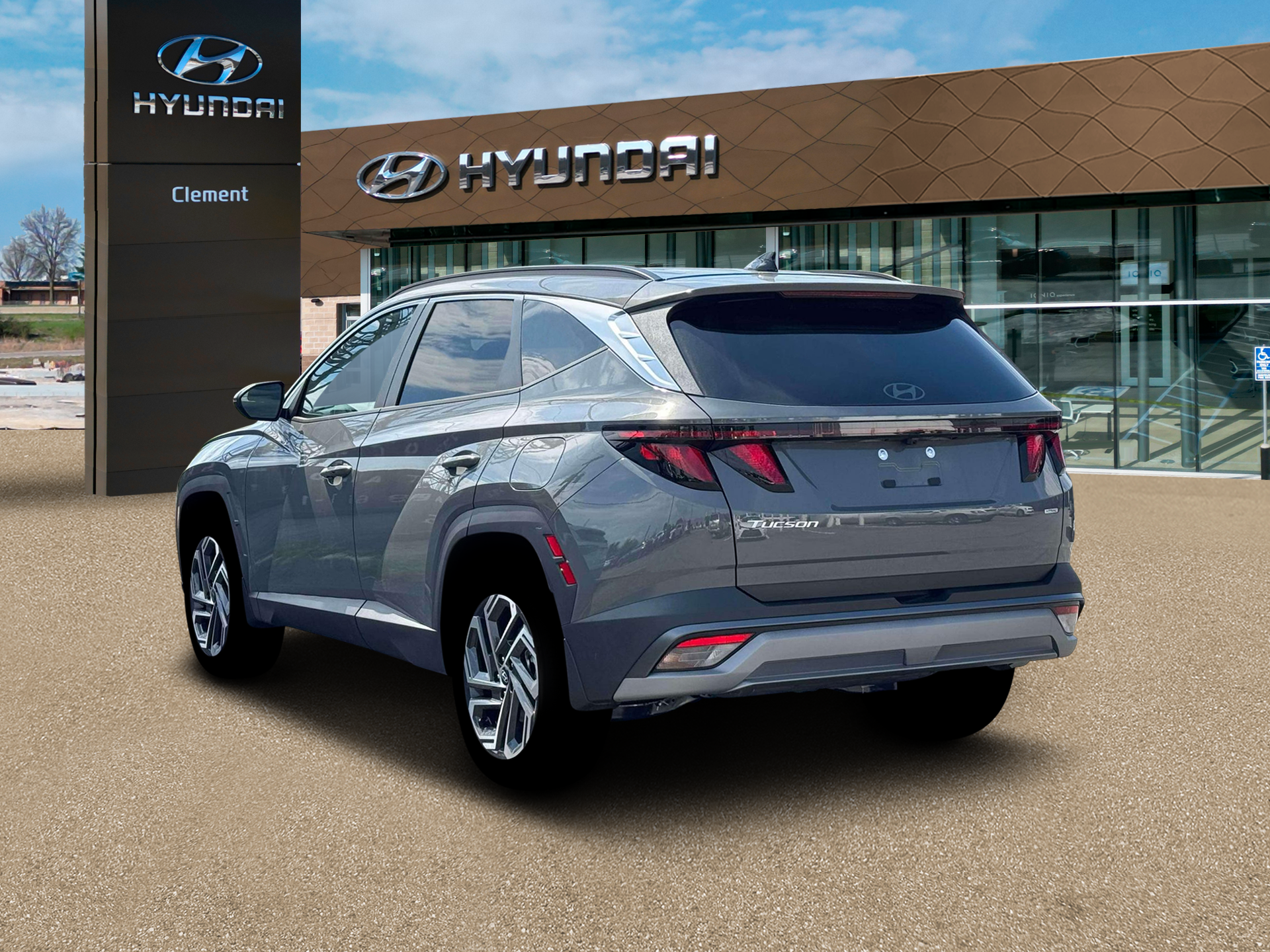 New 2026 Gray Hyundai SEL Plus AWD image 5