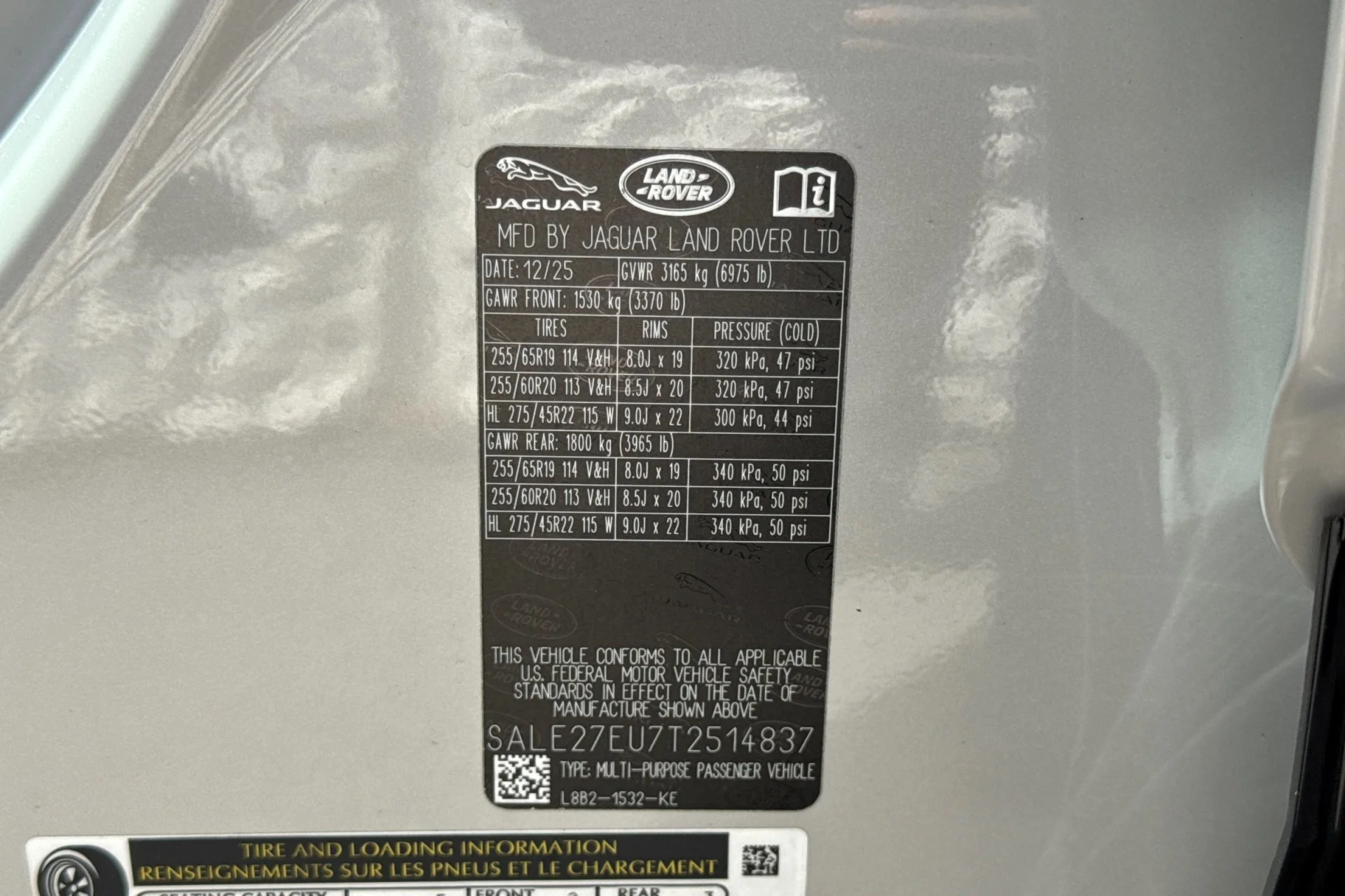 New 2026 Borasco Grey Land Rover X-Dynamic SE image 29