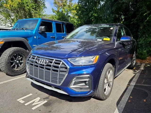 Used 2023 Blue Audi 40 Premium image 3