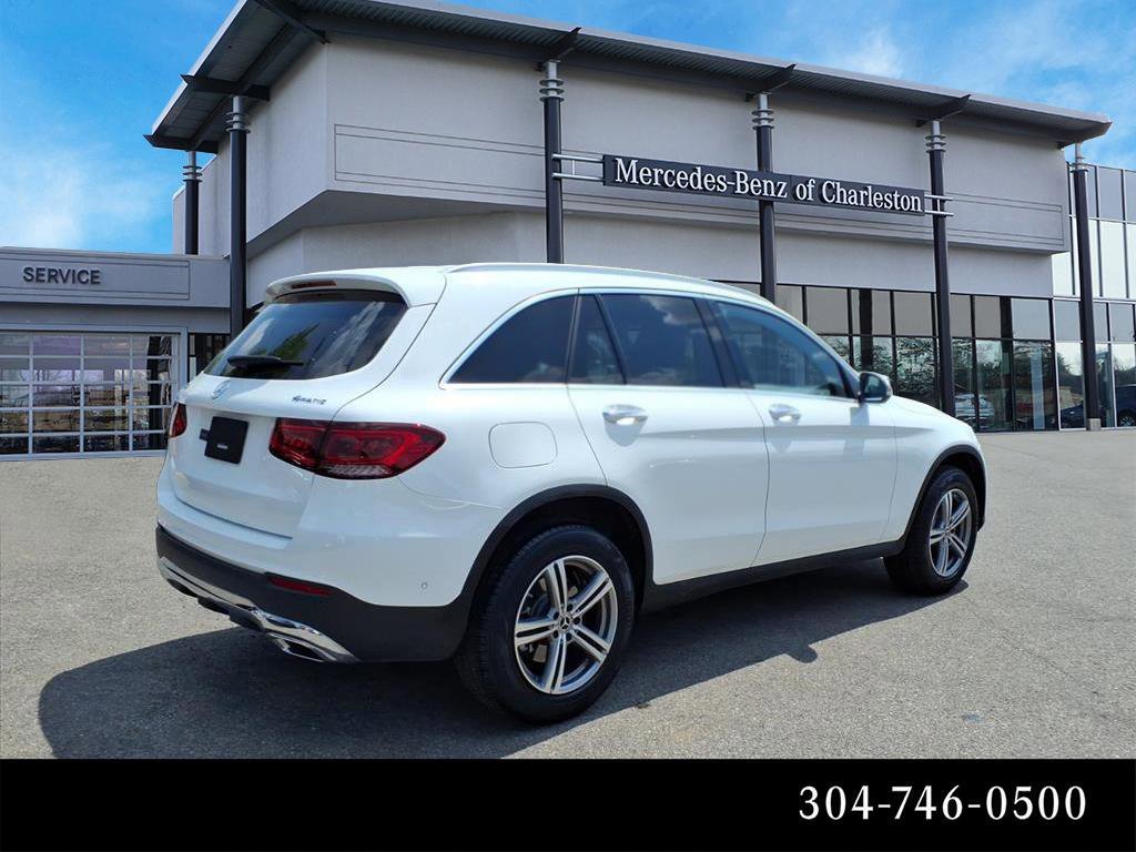 Used 2022 Polar White Mercedes-Benz GLC 300 image 3