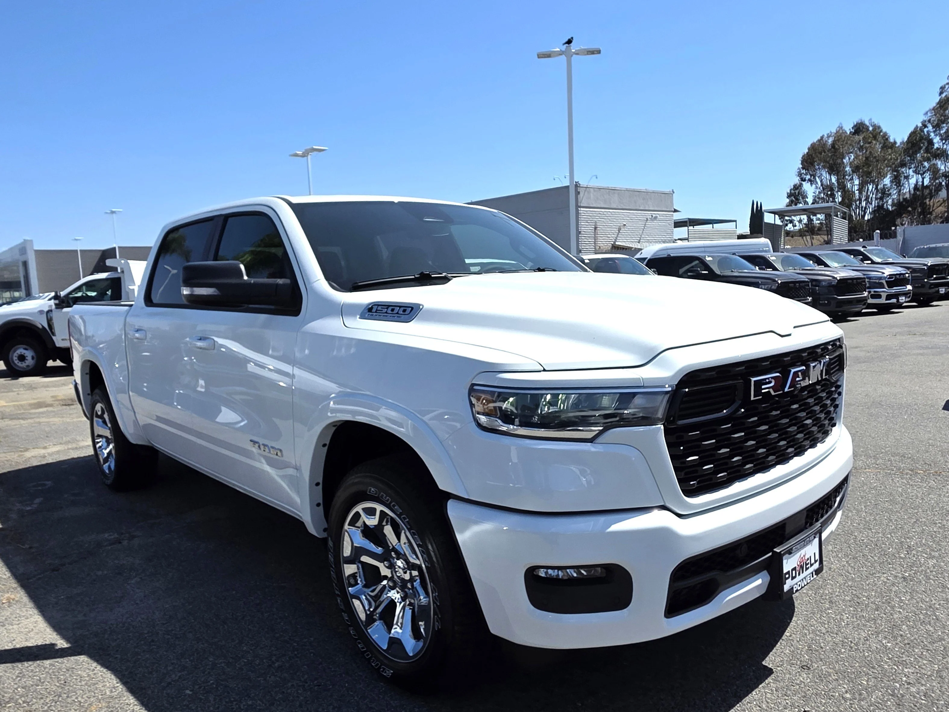 New 2026 Bright White Clearcoat RAM Big Horn/Lone Star image 6