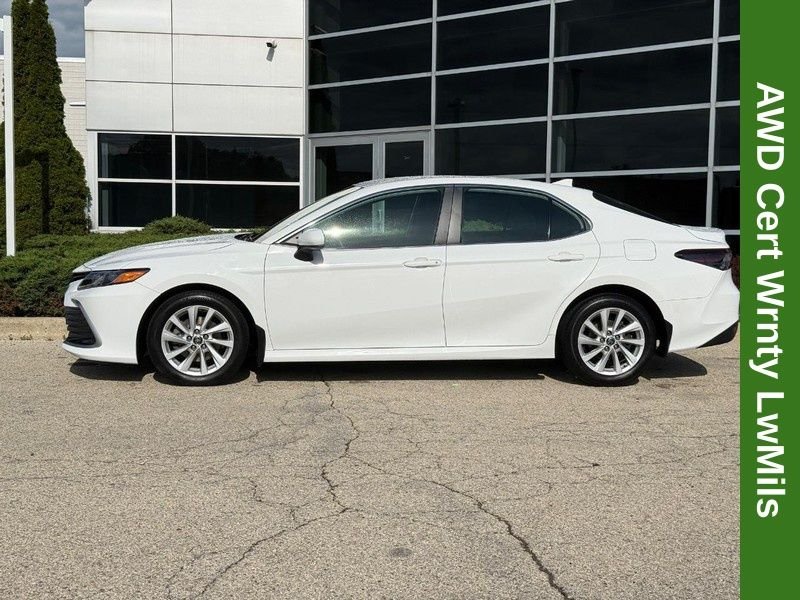 Certified Used 2022 White Toyota LE image 6