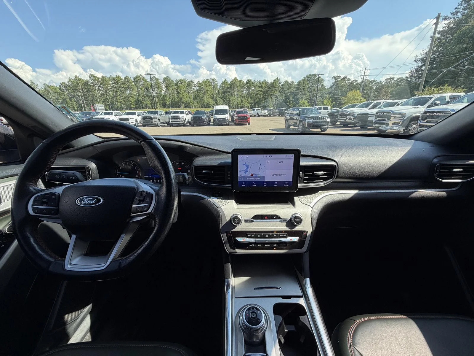 Used 2022 Star White Metallic Tri-Coat Ford Timberline image 7