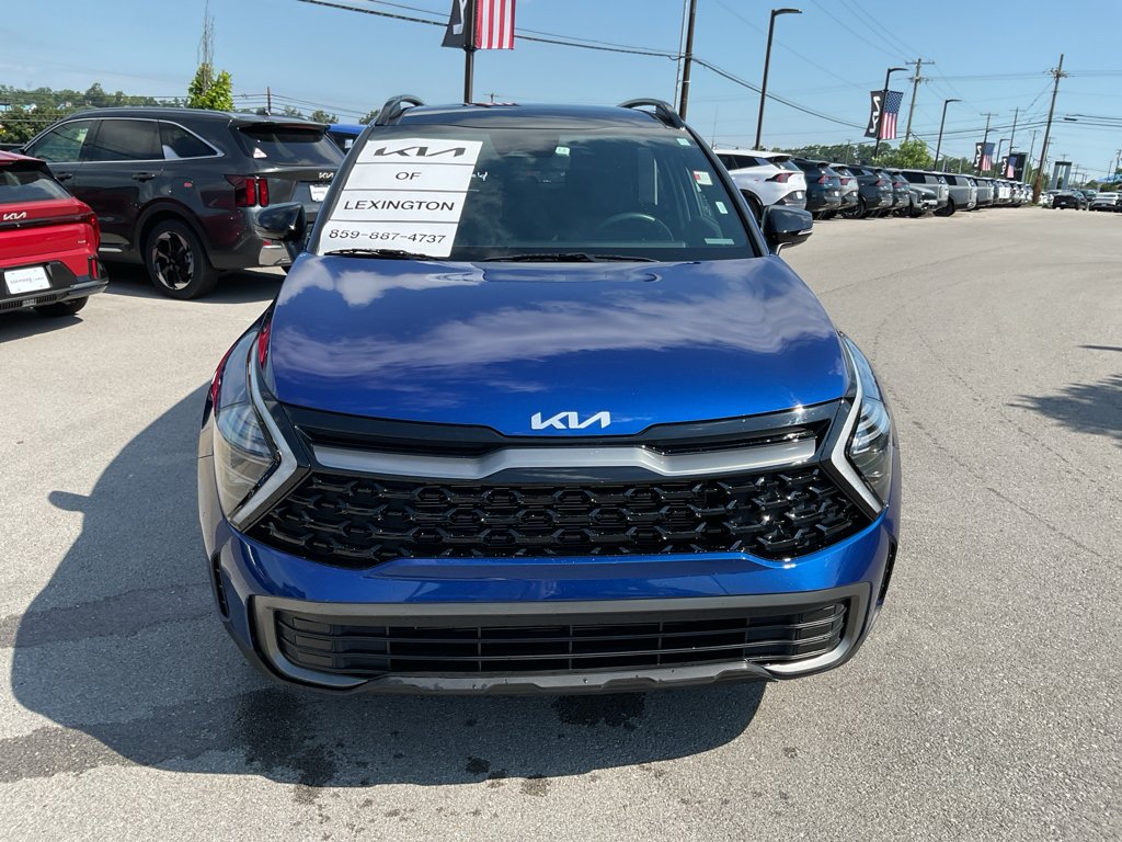 Certified Used 2024 Sapphire Blue Kia X-Line image 3