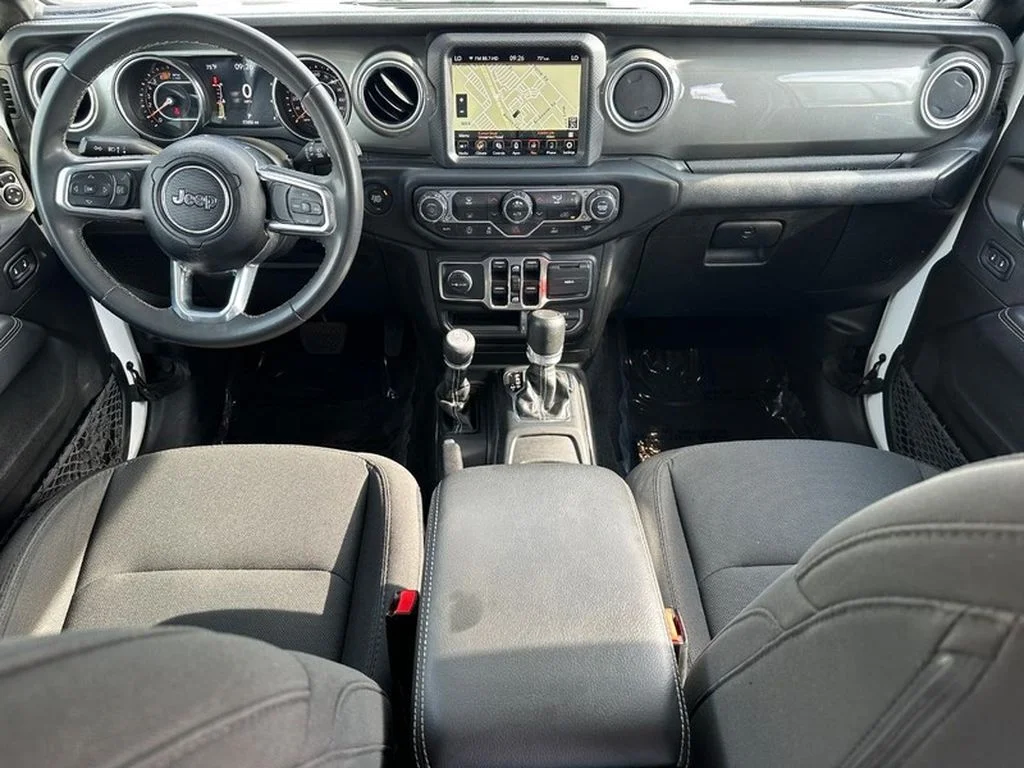 Used 2023 Bright White Clearcoat Jeep Sahara image 15