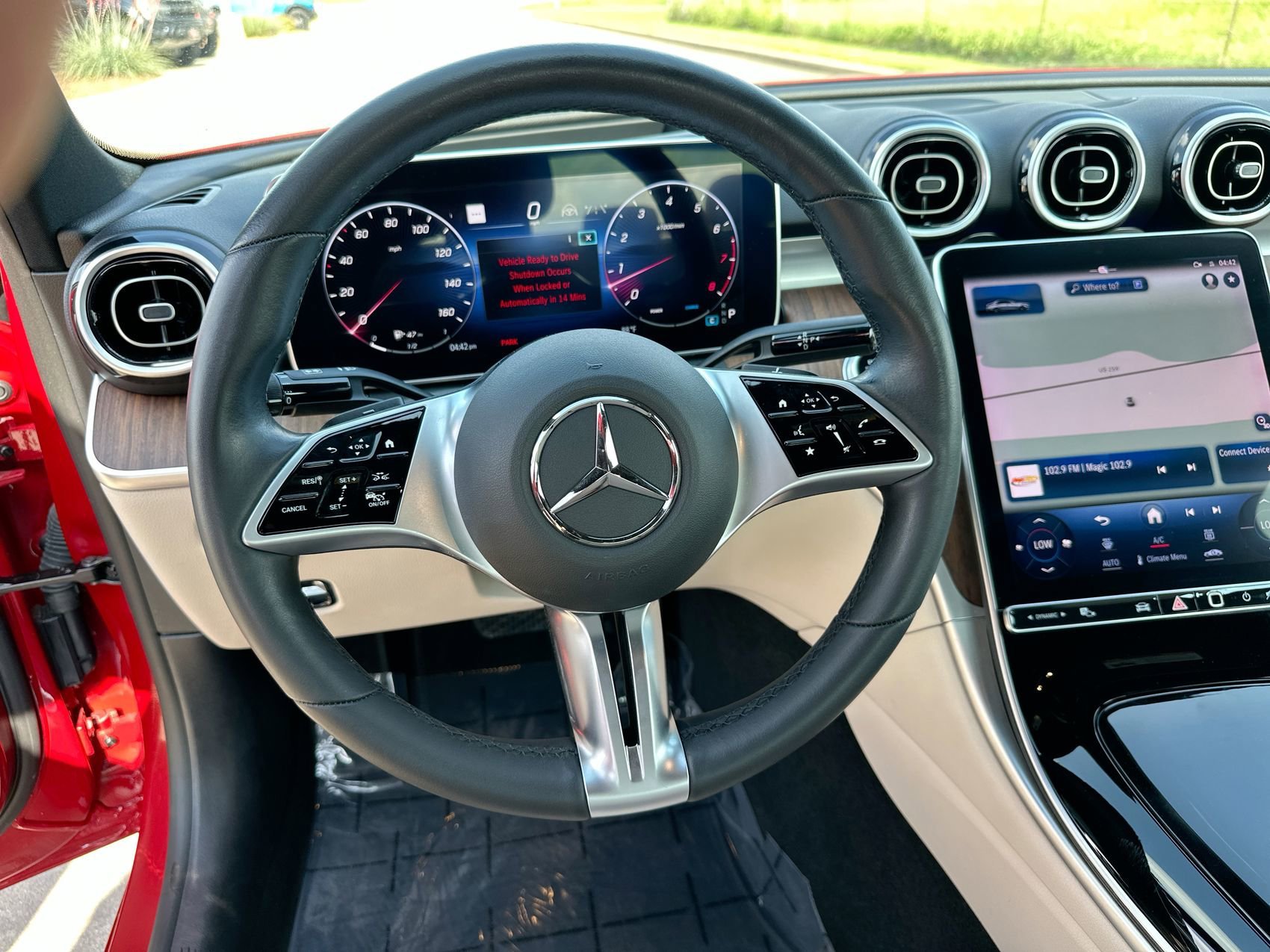 Used 2024 Red Mercedes-Benz C 300 image 14