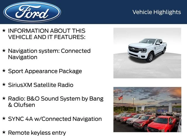 Used 2025 White Ford Lariat image 4
