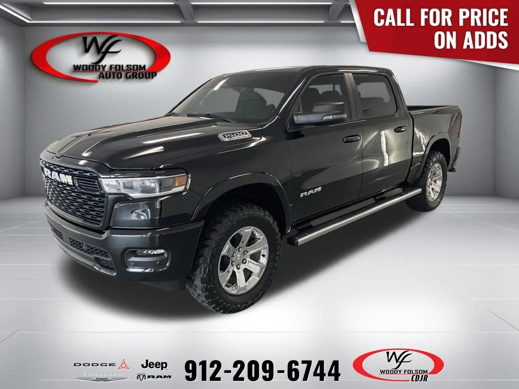 New 2026 Diamond Black Crystal Pearl-Coat Exterior Paint RAM Big Horn/Lone Star image 1