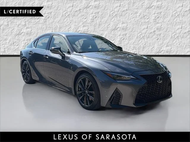 Used 2025 Cloudburst Gray Lexus IS 350 F SPORT Design image 1