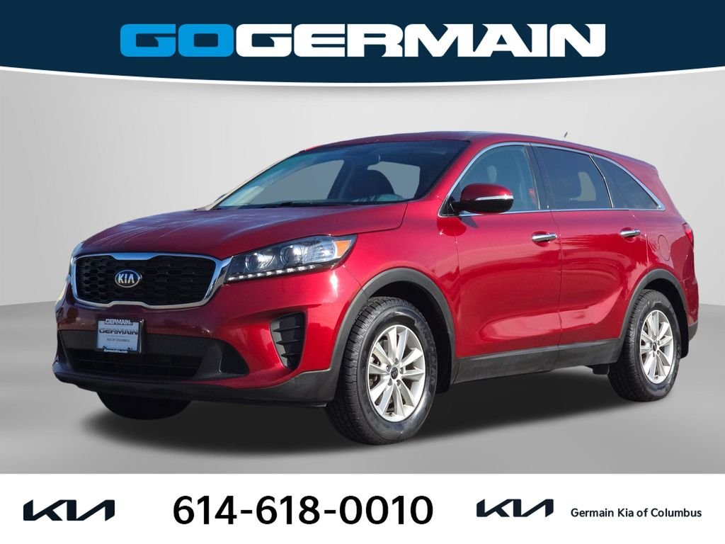 Used 2020 Red Kia LX image 1