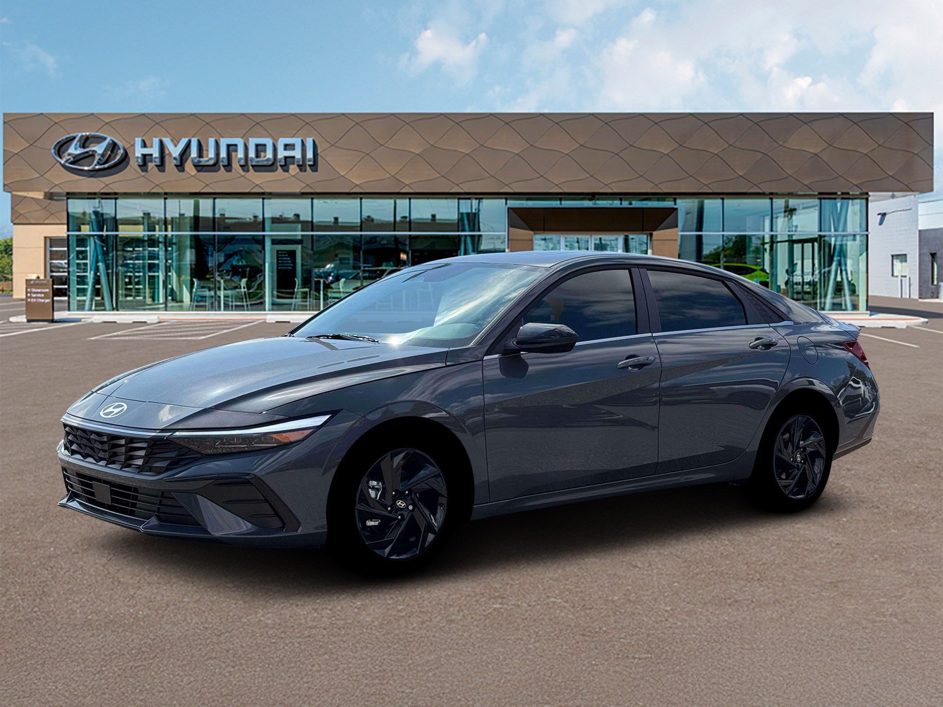 New 2026 Gray Hyundai SEL Sport image 2