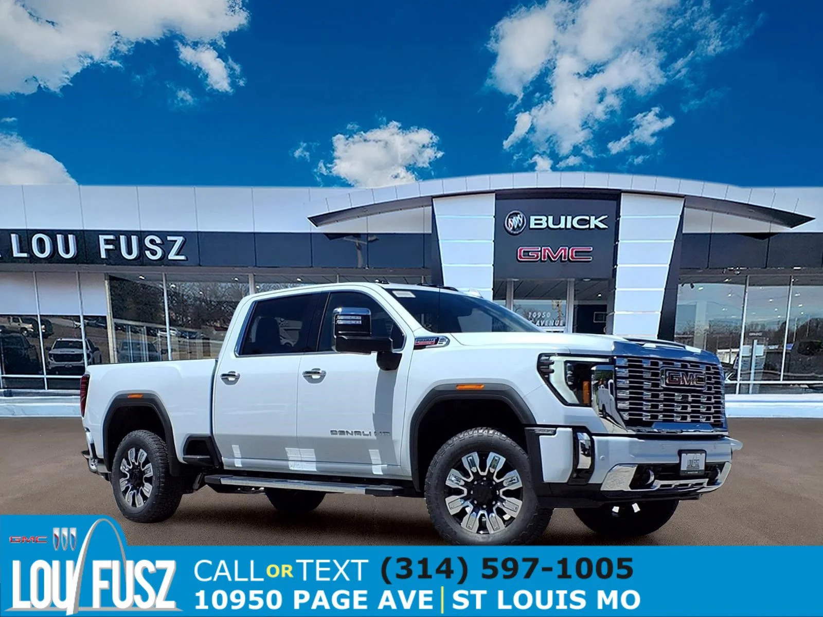 New 2026 Glacier White Tricoat GMC Denali image 1