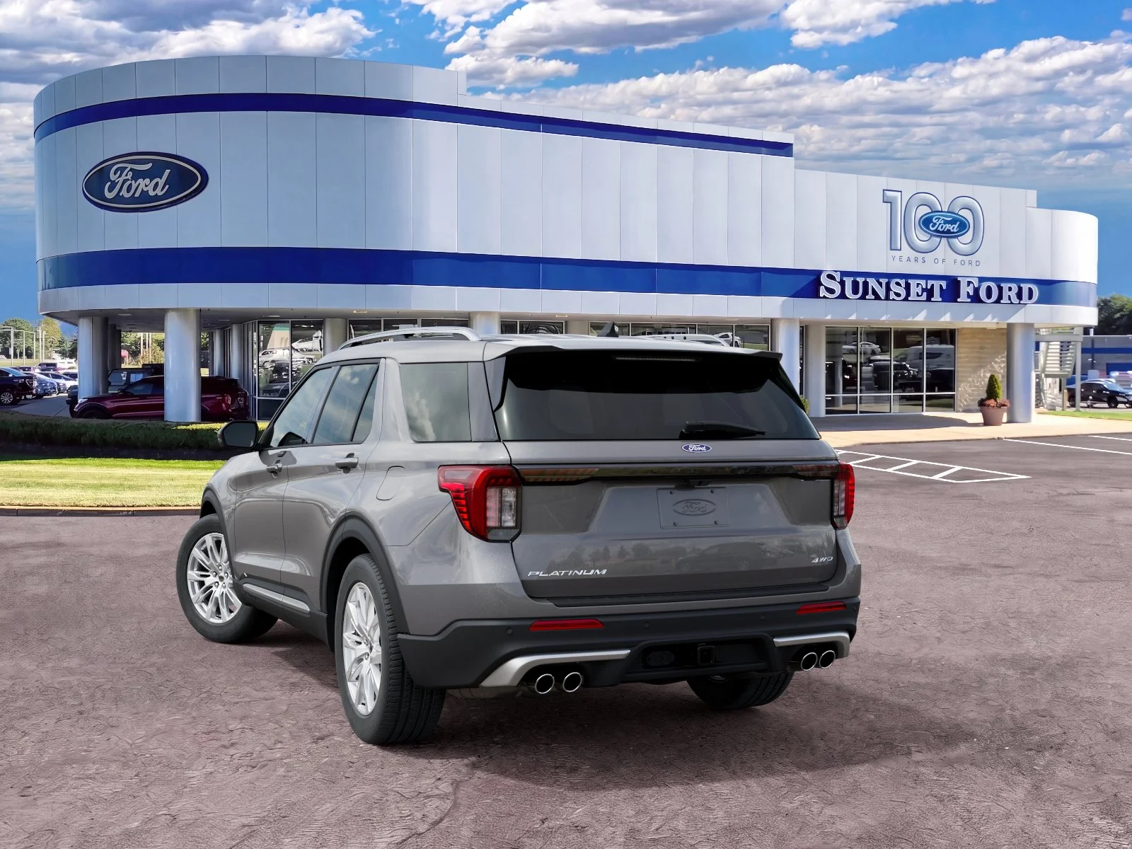 New 2027 Carbonized Gray Metallic Ford Platinum® image 8
