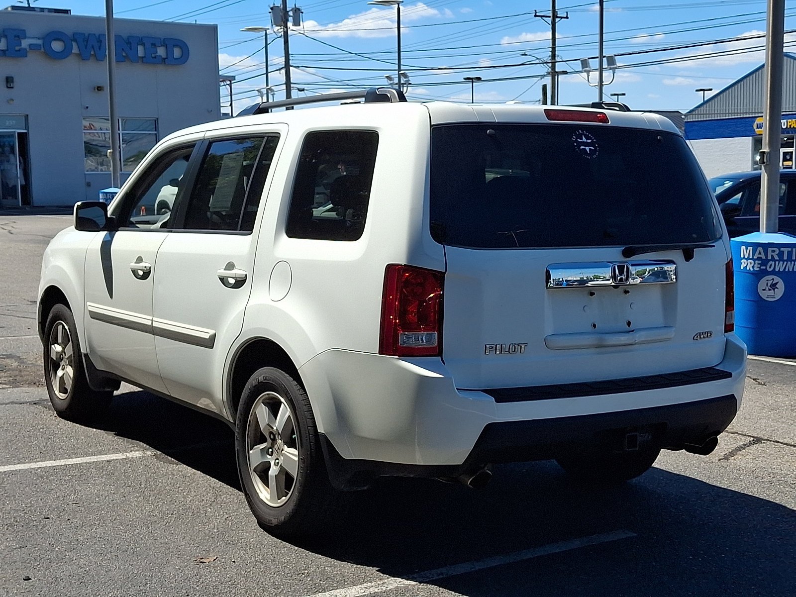Used 2009 White Honda EX-L image 3