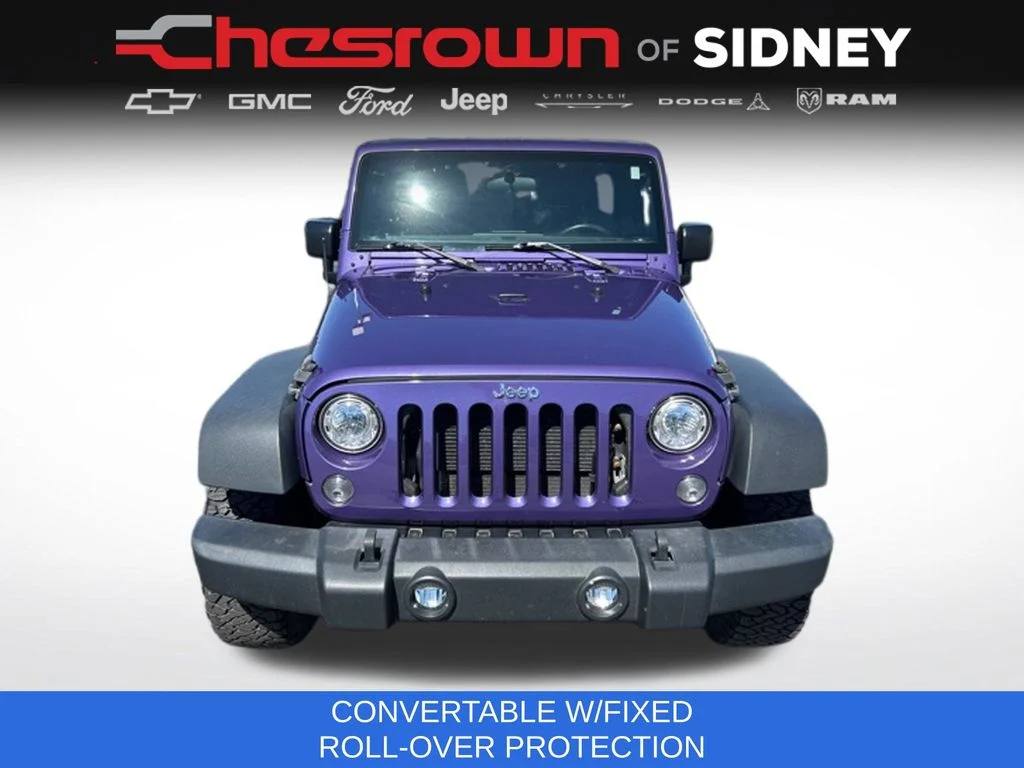 Used 2018 Jeep Wrangler JK Unlimited Sport with VIN 1C4BJWDGXJL808601 for sale in Sidney, OH
